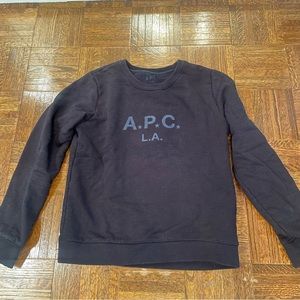 APC Los Angeles pullover sweater